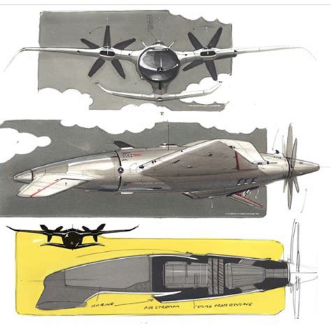 Car design sketch, Aircraft design, Airplane design