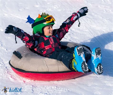 Snow Tubing Hills and Toboggan Runs Near Chicagoland for Winter Thrills