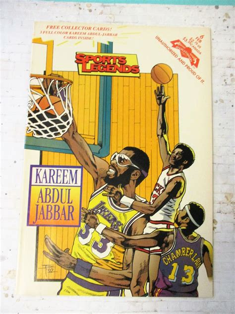 Kareem Abdul Jabbar Sports Legends Vintage Comic Book - Etsy