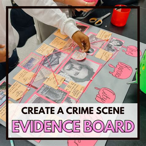 Create a Crime Scene Evidence Board: the perfect no-fuss project for ...