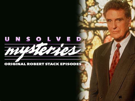 Prime Video: Unsolved Mysteries: Original Robert Stack Episodes