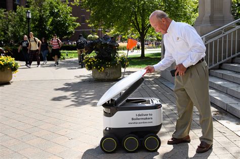 Field Report: Starship Delivery Robots a Hit at Purdue University