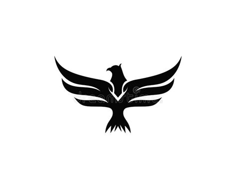 Vector De Wing Falcon Logo Template Ilustración del Vector ...