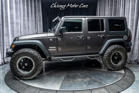 Used 2016 Jeep Wrangler Unlimited Sport GREAT UPGRADES! For Sale ($32,800) | Chicago Motor Cars ...