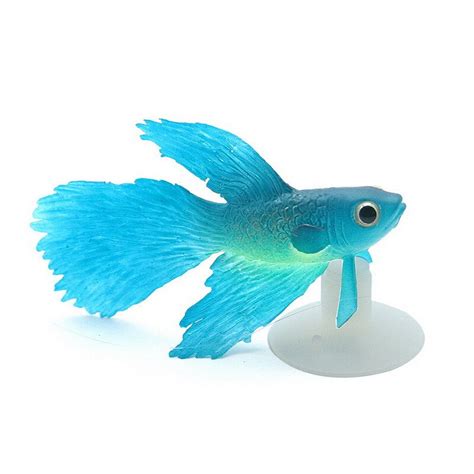 Fluorescent Simulation Goldfish Aquarium Decorations with Sucker Cup ...