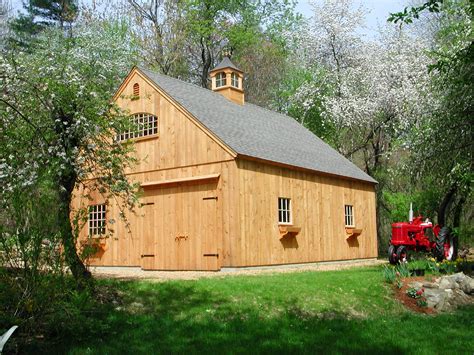 Post & Beam Barn by Country Carpenters, Inc. | Barn house plans, Barn ...