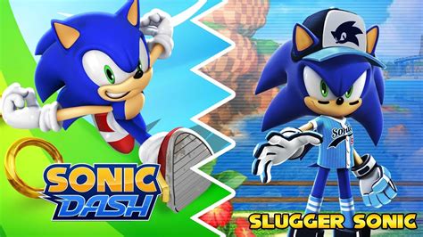 Sonic Dash - Slugger Sonic (Max. Level) Gameplay - YouTube