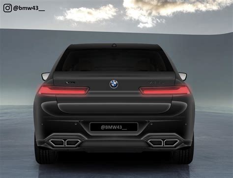 2023 BMW 7 Series Rear End gets a new rendering