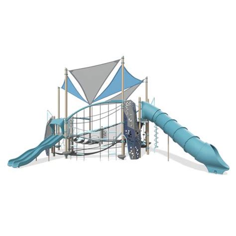 Playground play structure - Volo™ w/Shade EN Design 8341 - LANDSCAPE ...