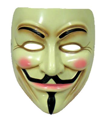 guy fawkes mask transparent - Clip Art Library