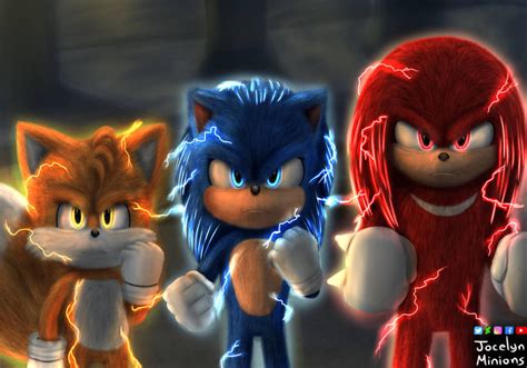 Sonic Tails Y Knuckles Movie by JocelynMinions on DeviantArt | Sonic heroes, Sonic, Hedgehog movie