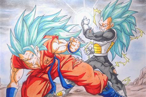 How To Draw Goku And Vegeta at Drawing Tutorials