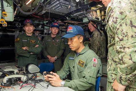 DVIDS - Images - Members of JMSDF tour USS Illinois during exercise Sea ...