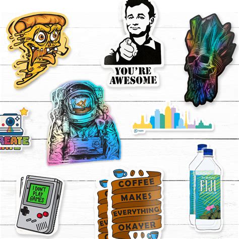 Sample Sticker Pack | Explore Our Stickers – CustomStickers.com