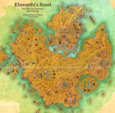 Khenarthi's Roost zone map. Mistral. Small island in south eastern part of Aldmeri Dominion ...