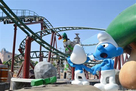 WATCH: Every Ride Tried at Motiongate Dubai's Smurf Village | Things To ...