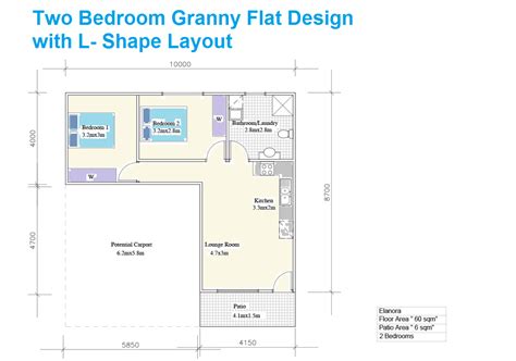 L Shaped Small House Floor Plans - Image to u