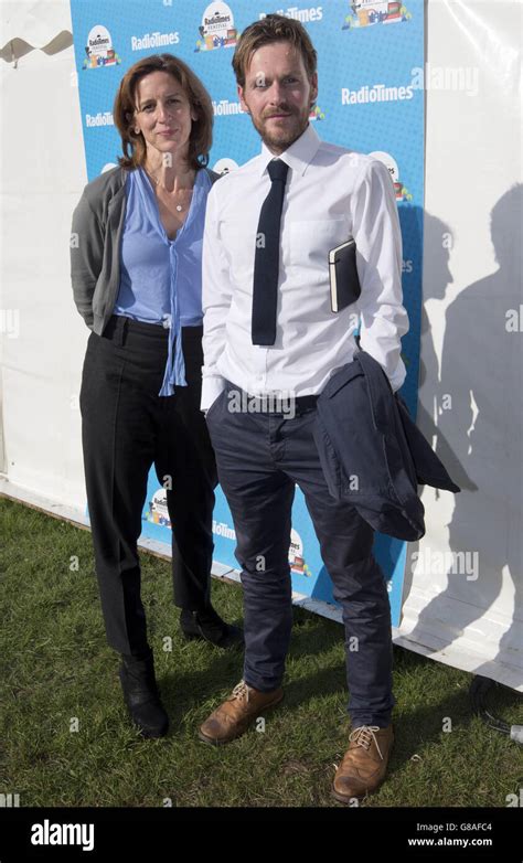 Abigail Thaw and Shaun Evans at the Radio Times Festival on the Green ...