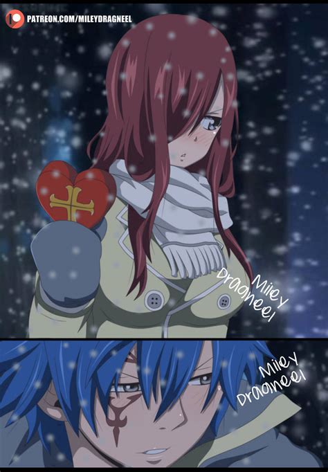 Erza and Jellal - San Valentin Day by MileyDragneelVE on DeviantArt