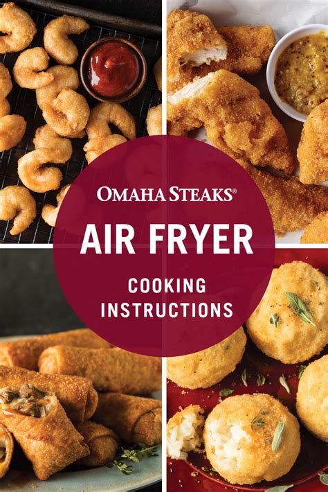 Air Fryer Cooking Instructions for Your Favorite Omaha Steaks Products | Recipe | Omaha steaks ...