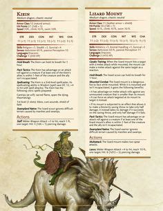 35 Mounts for pcs in 5e ideas | dungeons and dragons homebrew, dnd monsters, dnd dragons