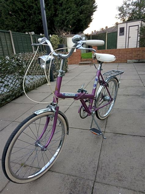 VINTAGE RALEIGH 20 SHOPPER FOLDING BICYCLE 1979 Stowaway Folding Bicycle - Folding Bikes 4U ...