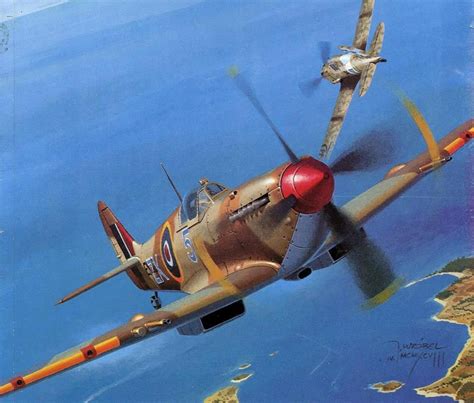 Spitfire IXB, Polish Fighting Team (Skalki's Circus) | Wwii plane art ...