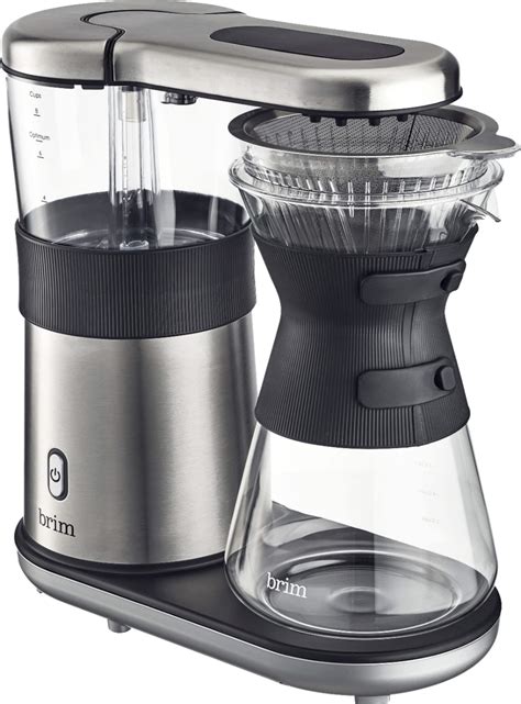 Brim - 8-Cup Electric Pour Over Coffee Maker - Stainless Steel 829486500114 | eBay