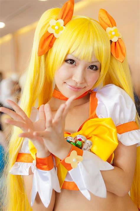 Cosplay Photos in Zip: HeartCatch PreCure! Cure Sunshine Cosplay by Saki