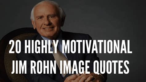 20 Highly Motivational Jim Rohn Image Quotes