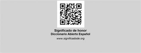 HONOR - Diccionario Abierto de Español