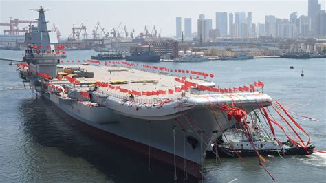 China Celebrates Launch Of 'Homemade' Aircraft Carrier : The Two-Way : NPR