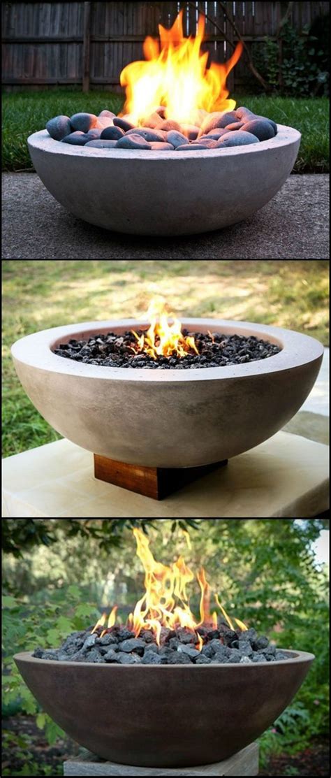 awesome DIY Concrete Fire Pit by www.best-100-home | Concrete fire pits ...