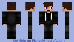 Black hoodie Minecraft Skin