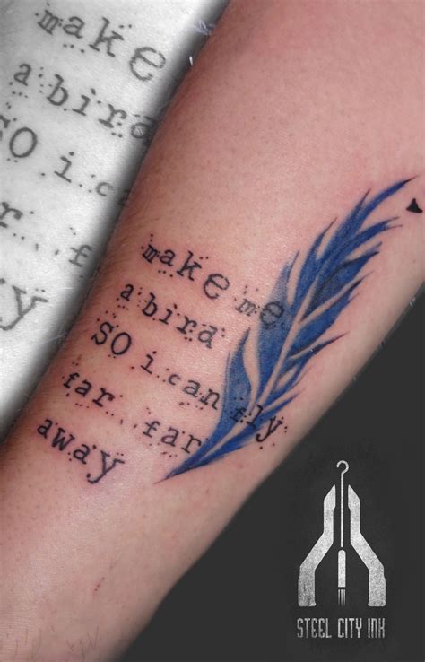 Forrest Gump watercolor feather tattoo | Tattoos, Feather tattoo, Ink ...