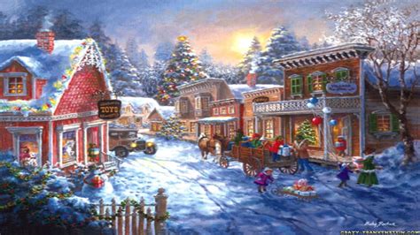 🔥 [68+] Christmas Village Backgrounds | WallpaperSafari