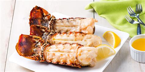 Butter Broiled Florida Spiny Lobster Tails : Fresh from Florida