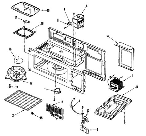 Maytag Microwave Base/latch board assembly Parts | Model MMV5165AAS ...