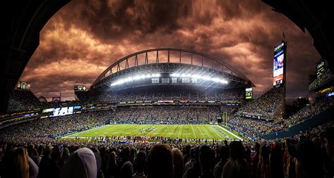 HD wallpaper: American football, NFL, Seattle Seahawks, stadium ...