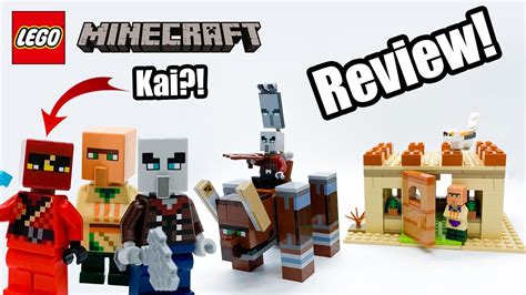 This Minecraft Set Comes with Kai from Ninjago? - The Illager Raid ...