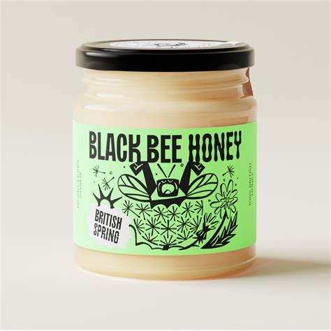 Black Bee Honey - 100% Real, Single Origin, British Honey