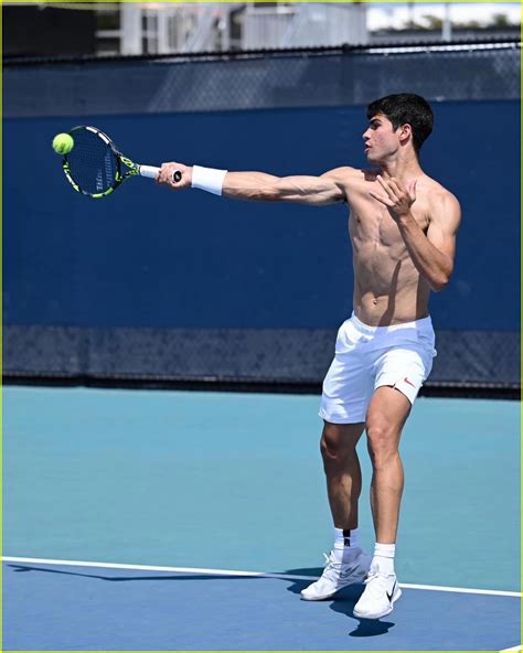 Carlos Alcaraz Heats Up Miami Open Practice Court: Photo 4913510 ...