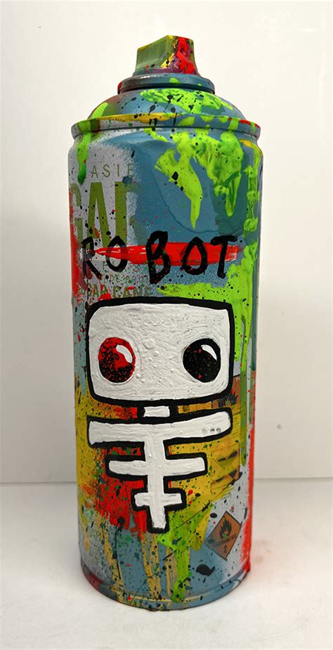 Painted Spray Cans – Zero Pop Art