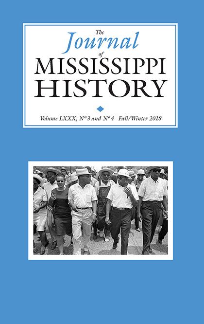 Journal of Mississippi History | Mississippi Historical Society