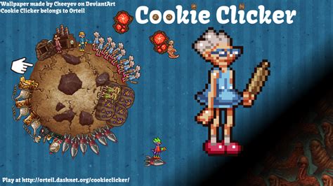 1600x900 Cookie Clicker Wallpaper by Cheeyev on DeviantArt