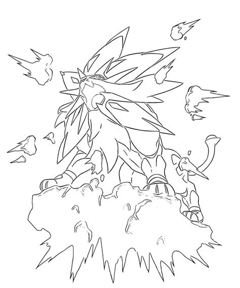 Legendary Mega Solgaleo Lunala Pokemon Coloring Pages / Pokemon Pokemon ...