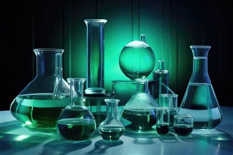 Premium AI Image | Lab equipment and glassware for pharmaceutical ...