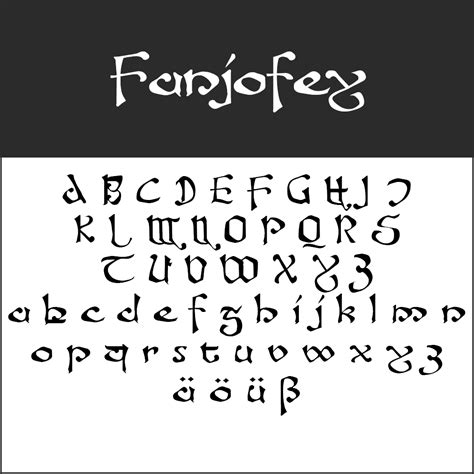 Lord of the rings fonts: Free download of Elvish typefaces