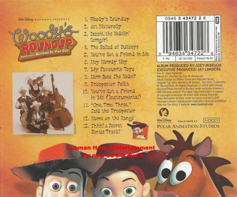 Toy Story 2 - Woody's Roundup - Dubman Home Entertainment