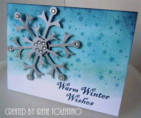 Relax. Make a Card: Snowflakes